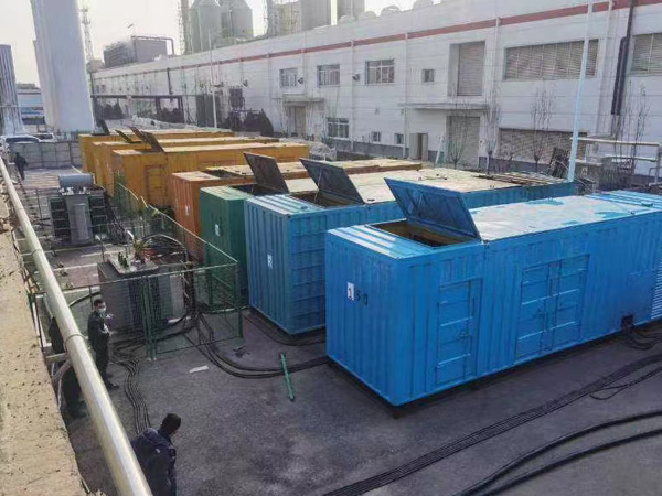 昭通柴油发电机出租案例展示